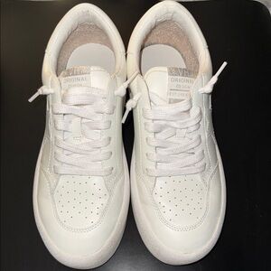 Vintage Havana Cream Leather Sneakers